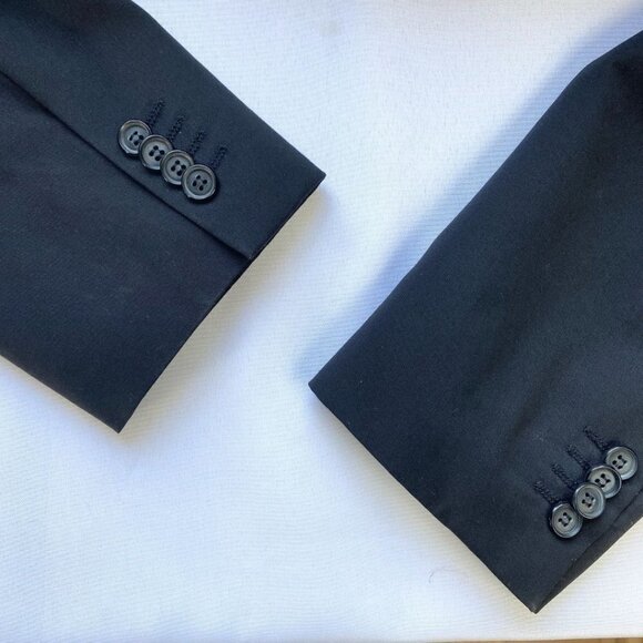 TIGER OF SWEDEN BLACK WOOL BLEND NEW BATES BLAZER - 50 (M / L) - Picture 8 of 10